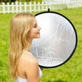 thumbnail image 6 of Taicans 23.6 Inch/60 Centimeter Light Reflector Diffuser Collapsible Multi Disc with Bag,Collapsible Disc Photography Reflector for Studio Photography Lighting Outdoor, 6 of 6