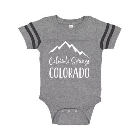 

Inktastic Colorado Springs Colorado Gift Baby Boy or Baby Girl Bodysuit