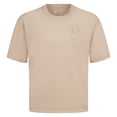 thumbnail image 2 of Men's Levelwear Khaki Kansas City Royals Signet Oversized Luxe Signature Knit T-Shirt, 2 of 3