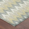 thumbnail image 3 of Addison Rugs Chantille Indoor/Outdoor Transitional Geometric Ivory Machine Washable Rectangle Rug, 3' x 5', 3 of 8
