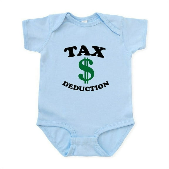 CafePress - Tax Deduction Infant Bodysuit - Baby Light Bodysuit, Size Newborn - 24 Months
