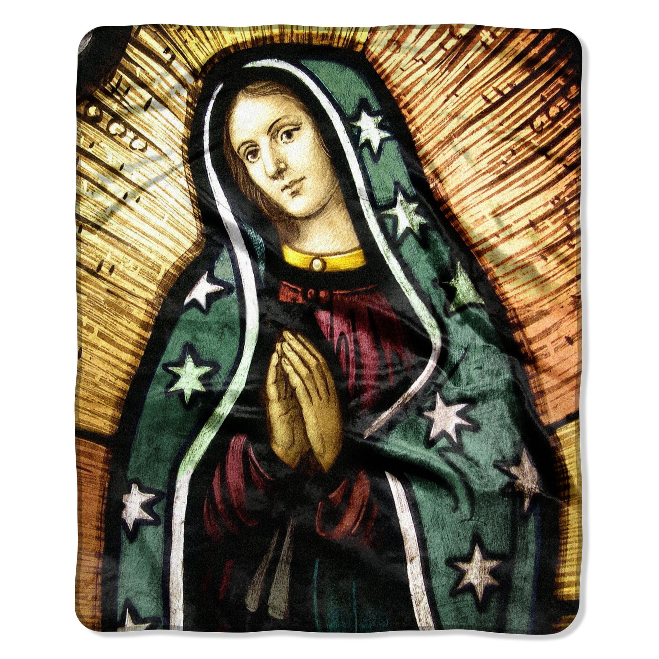 American Heritage, "Blessed Mary" Throw Blanket, 50?x 60?