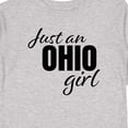 thumbnail image 4 of Inktastic Just an Ohio Girl Born in Ohio Girls Long Sleeve Toddler T-Shirt, 4 of 5