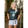 thumbnail image 4 of Kansas Sunflower State Pretty Floral Women's Graphic T Shirt Tees Brisco Brands S, 4 of 5