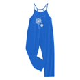 thumbnail image 6 of Girls' Casual Sleeveless Jumpsuits Girls Summer Clothes Overalls with Side Pockets Girls Outfit 13-14 Years Girls Fashion, 6 of 6