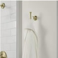 thumbnail image 6 of Glacier Bay Oswell 4-Piece Bath Hardware Set with 24 in. Towel Bar, TP Holder, Towel Ring and Robe Hook in Matte Gold, 6 of 7