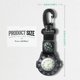 thumbnail image 2 of Reloj De Cuarzo Con Clip Con Brújula Y Brújula Luminosa Para Médicos, Enfermeras, Paramédicos, Chefs, Deportes, Senderismo, Escalada. Afortunado Sencillez, 2 of 5