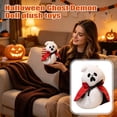 thumbnail image 5 of Halloween Devil Ghost Plush Doll, 5.51 in Cute Spooky Stuffed Character Toy, Soft Quirky Plushie for Kids, Party Decor, Creepy Cute Room Display and Halloween Gift，C, 5 of 6
