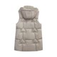 thumbnail image 5 of Puntoco-Chaqueta de mujer a la moda, abrigo con bolsillo, Chaqueta larga de invierno sin mangas, chaleco de algodón, liquidación de Navidad Puntoco Puntoco-5014, 5 of 6