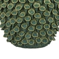 thumbnail image 4 of Jarrón Benzara Nina de cerámica texturizado, 33 cm, color verde, 4 of 5