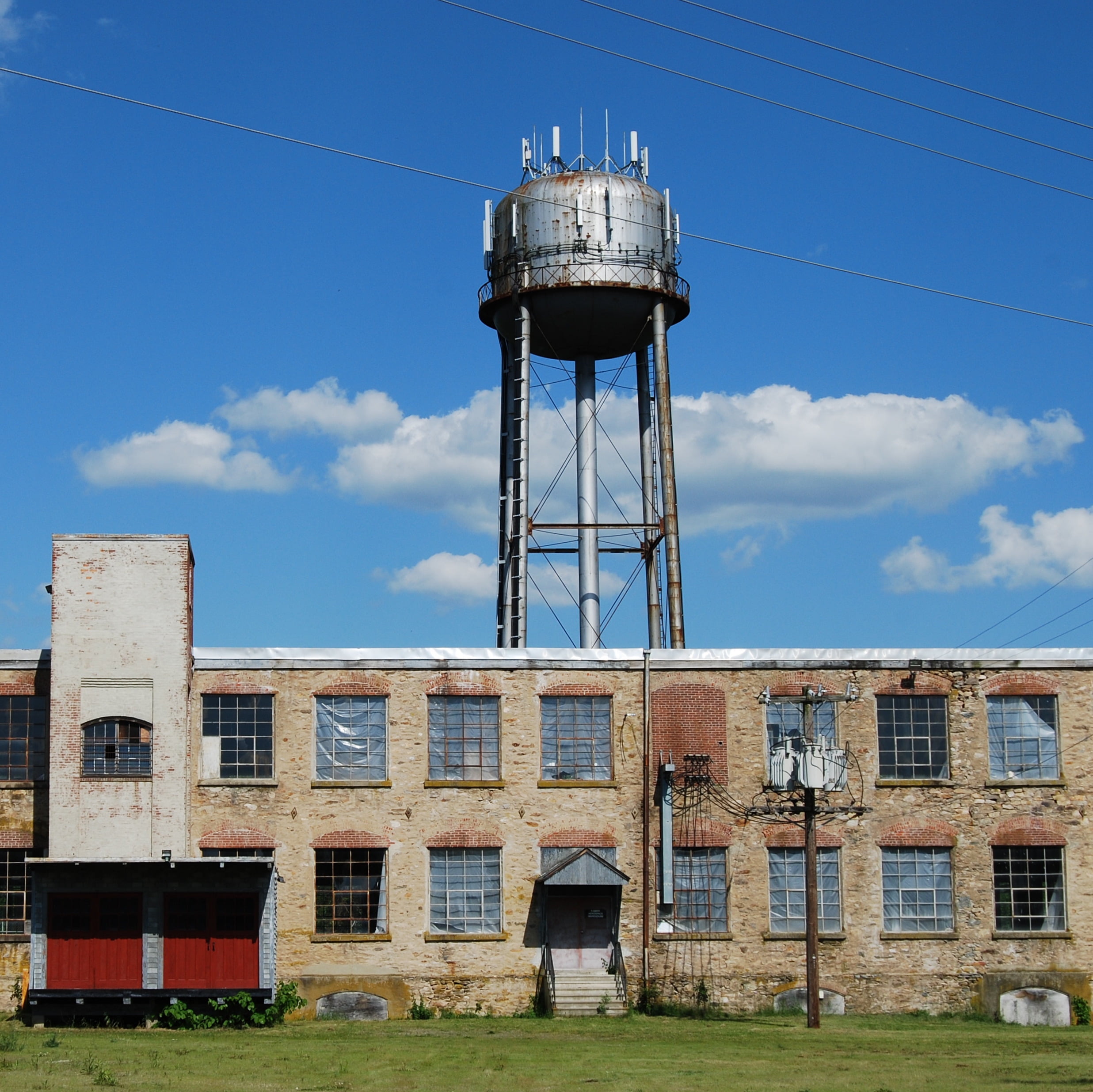 Old mill water tower in Brooklyn, Connecticut20 Inch By 30 Inch