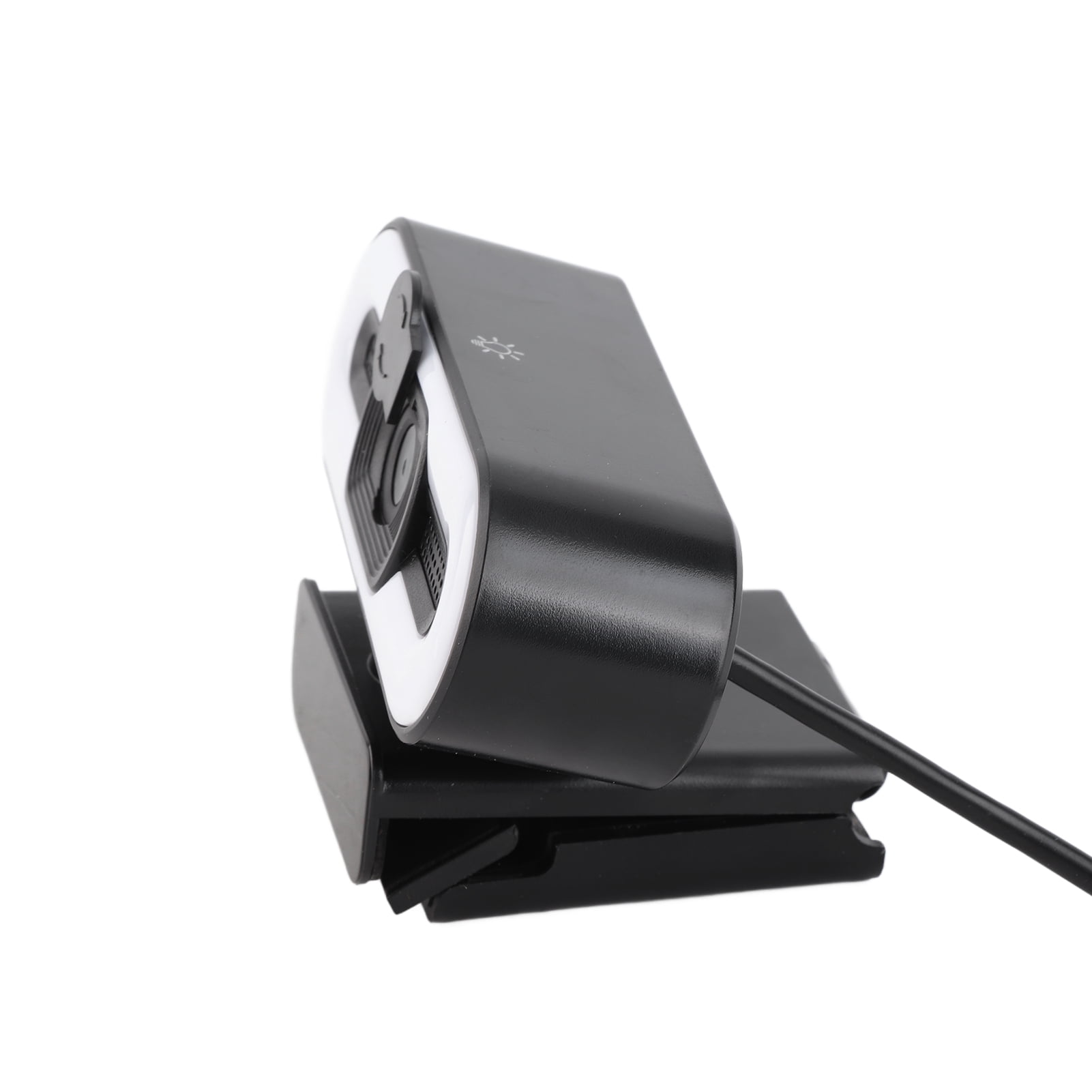 Webcam 4K USB Plug and Play Webcam with Built in Microphone Lighting for Live Stream Video Call Video Conference Online Teaching