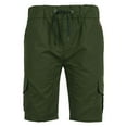 thumbnail image 1 of Mens Slim Fit Cargo Shorts Multi Pockets Short Pants Summer Clothes, 1 of 3