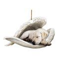 thumbnail image 1 of Car Angel Puppy Sleeping Car Trailer dentro del espejo retrovisor Penda decorativa Wmkox8yii fhajkh780, 1 of 6