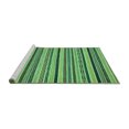 thumbnail image 2 of Ahgly Company Machine Washable Indoor Rectangle Abstract Turquoise Blue Modern Area Rugs, 8' x 10', 2 of 4