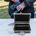 thumbnail image 4 of TABLZONE Lockable Box Aluminum Alloy Large Capacity Safe Lock Container For Professionals 1Pack, 4 of 6