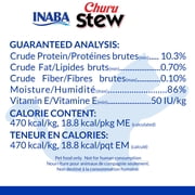 Inaba Churu Stew Lickable Wet Cat Topper, 1.4 oz Pouch, 12 Pouches, Chicken & Tuna Var.