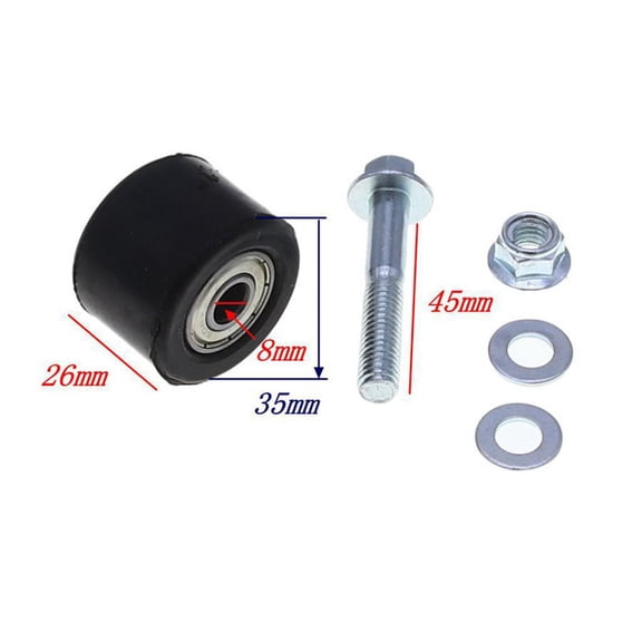 2 Pcs Chain Roller Kit # 3TB-22178-00-00 For Yamaha Raptor YFM350 YFM 350R 350