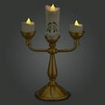 thumbnail image 3 of disney parks beauty and the beast lumiere light up candelabra new with box, 3 of 3