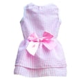 thumbnail image 1 of Vestido de rayas para perros, ropa para perros pequeños, ropa ligera de verano para mascotas, ropa para gatos, vestidos para perros pequeños., 1 of 5