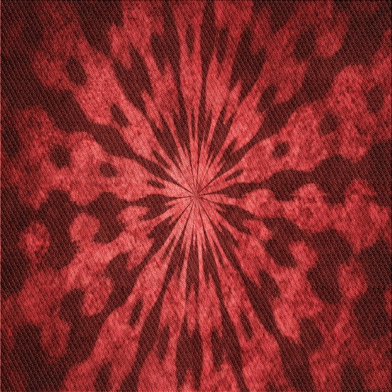Ahgly Company Machine Washable Indoor Square Transitional Red Area Rugs, 6' Square