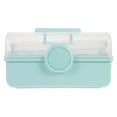 thumbnail image 1 of Plastic Medicine Box Family First Aid Box Multilayer Carry Box With Handle, 1 of 8