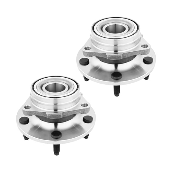 Pair of 2 Front Wheel Hub Bearing Assembly For 1994-1999 Dodge Ram 1500 4WD