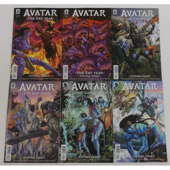 Avatar: The Gap Year - Tipping Point #1-6 VF/NM complete series James Cameron ; Dark Horse