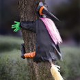 thumbnail image 4 of Crashing Witch Into Tree Halloween Decoration, 4 of 5