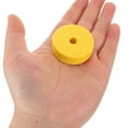 thumbnail image 4 of ELAYARD 12Pcs Circle Cymbal Felt Yellow for Drum Set Replacement Parts Protection and Stability, 4 of 8
