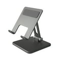 thumbnail image 1 of Graflsoa Adjustable Aluminum Alloy Phone & Tablet Stand - Foldable, Non-Slip, Portable Holder in Silver/Grey, 1 of 6