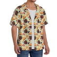 thumbnail image 2 of Kdxio Men's Hawaiian Shirt for Men Short Sleeve Shirt Thanksgiving Summer Casual Holiday Beach Button Down T-Shirts, 2 of 5