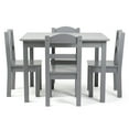 thumbnail image 3 of Humble Crew Camden Toddler Wood Table and 4 Chairs Set, Grey, 3 of 6