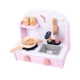 thumbnail image 5 of Set de Cocina Infantil de Madera, Juego para Desarrollar Habilidades, Simulación de Cocina para Actividades en Interiores, 5 of 9
