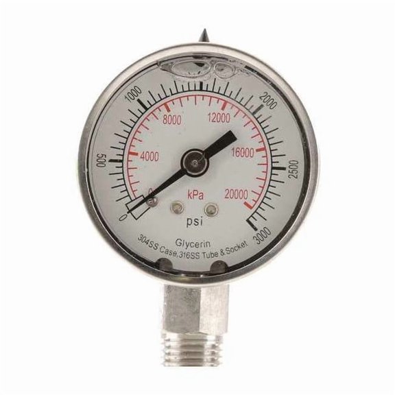 Manufacturer Varies Pressure Gauge,Liquid Filled,2 In 4CFG7