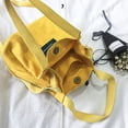 thumbnail image 2 of Bolso de lona para mujeres bolso de hombro para niñas al aire libre bolso de viaje para niñas, 2 of 3