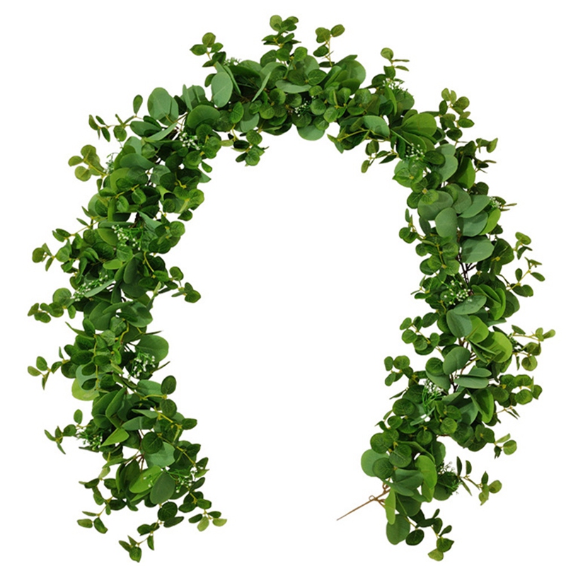 Artificial Eucalyptus Vines Handmade Garland Greenery Ivy for Wedding