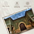 thumbnail image 6 of Elephant Stock Bab Mansour Wall Art - Horizontal Canvas Wall Art - Living Room Wall Decor - Architecture Canvas - Yellow And Green Decor - 24" x 16", 6 of 8