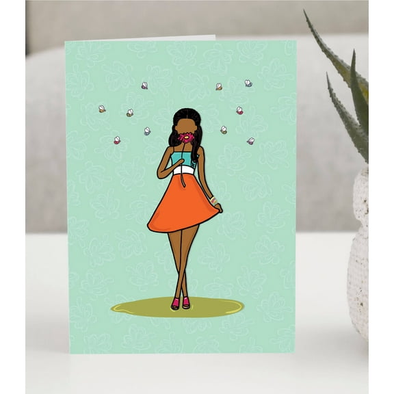 Little Daisy Greeting Card