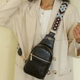 thumbnail image 4 of MUSOIE Small Sling Bag Crossbody Bags for Women Trendy Crossbody Purse PU Leather Chest Bag, 4 of 5
