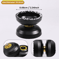 IMCBSTT Unresponsive LIGHT CHASER X3 Competitive YoYo,Alloy Yoyo for