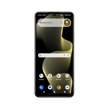 Cricket Wireless Outlast 5G, 128GB, 6GB RAM, 8MP FF Camera, Midnight Majesty - Prepaid Smartphone