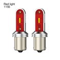 thumbnail image 1 of Riwesomey 2 uds 30W LED 1156/1157 bombillas LED luces de señal de coche 12/24V 1200Lm lámpara de freno 1860 Chip 6500K T20/T25 accesorio de iluminación Bombillas para automóviles luz roja Tipo 1, 1 of 1
