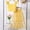 czb# Yellow156, variant on CUZIBR Girls Summer Skirt Set Ruffles Sleeveless Solid Color Square Collar Crop Tank Top Mesh Layered Floral Long Tutu Skirt Two Piece Princess Trendy Outfits Vacation Dailywear,Yellow,7-8 Years