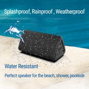 OontZ Angle 3 (4th Gen) – Portable Bluetooth Speaker, 12W Stereo Sound, 24 Hour Playtime, Rich Bass, 100 Foot Wireless Range, Waterproof, Home, Outdoor, Travel, Great Gift (Black)