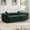Green, variant on 83.46'' Premium Velvet Sofa 3-Seater Loveseat, Modern Bubble Upholstered Couch with Metal Base Legs and 2 Pillows for Living Room Bedroom, Gray