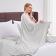 thumbnail image 1 of Cooling Blanket, Summer Cooling Blankets for Hot Sleepers, Arc-Chill Q-Max>0.5 Cool Fiber, Oeko-TEX 100% Certified, Soft, Breathable, Double-Side Bed Throw,Keep Cool for Adults Kids 50"x70", 1 of 5