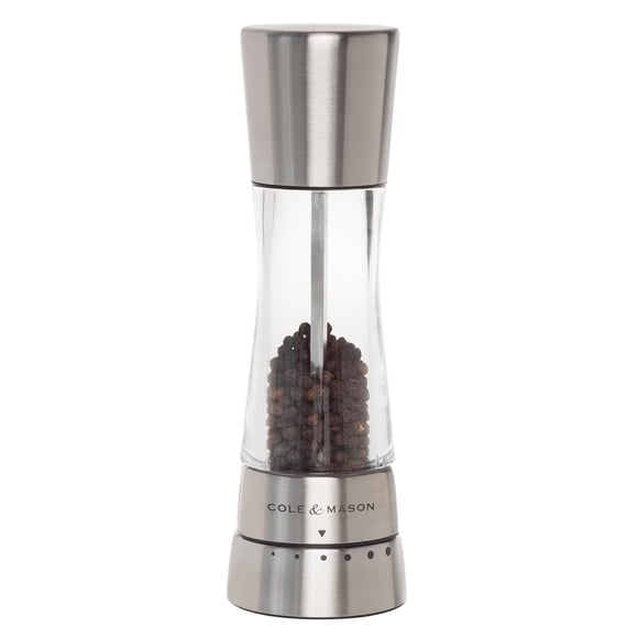 Molinillo de pimienta Cole & Mason Derwent de acero inoxidable
