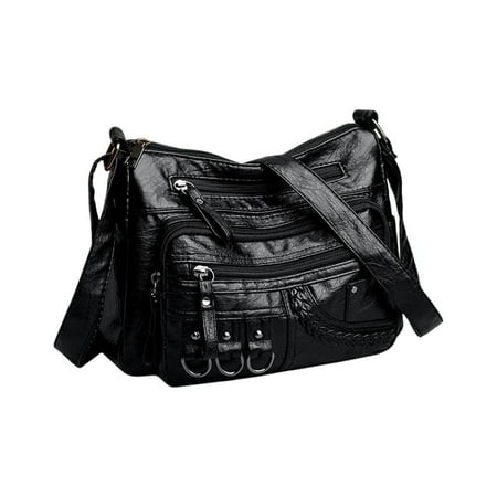 Specollect Clearance 1Pcs Leather Purses and Handbags for Women Hobo Shoulder Bag Ladies Crossbody Bags For Daily Use Travel Work...