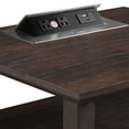 thumbnail image 5 of FAGAGA End Table for Living Room,Wooden Nightstand with Charging Station for Bedroom, Espresso, 5 of 11